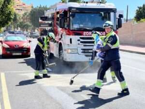 bomberos voluntarios,adeje,bomberos,incendio,inundación,fuego,aguas torrenciales,lluvias