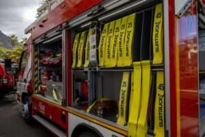 bomberos voluntarios,adeje,bomberos,incendio,inundación,fuego,aguas torrenciales,lluvias